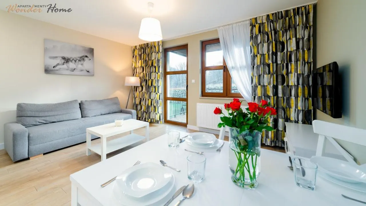 Lägenhet Wonder Home - Apartamenty Residence Karpacz Blisko Stoku Narciarskiego, Z Balkonami I Parkingiem